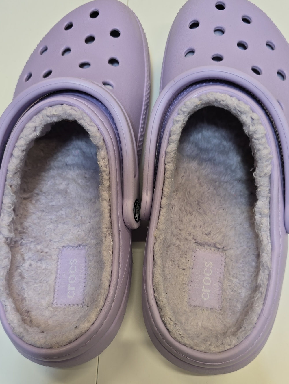 CROCS Women Classic Lined Clog - Lavender